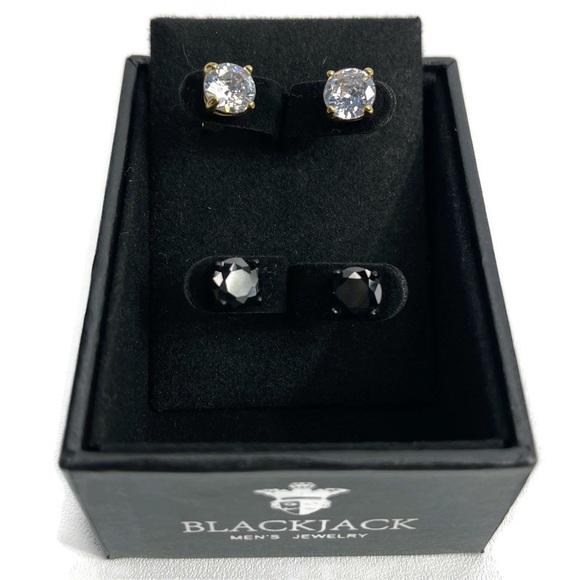 BlackJack Men’s Earrings - Picture 2 of 7